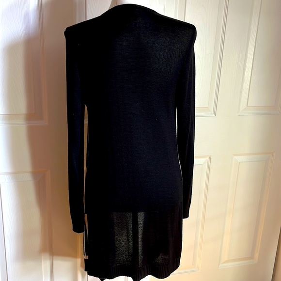fu zade Waterfall Black Cardigan - Picture 3 of 11